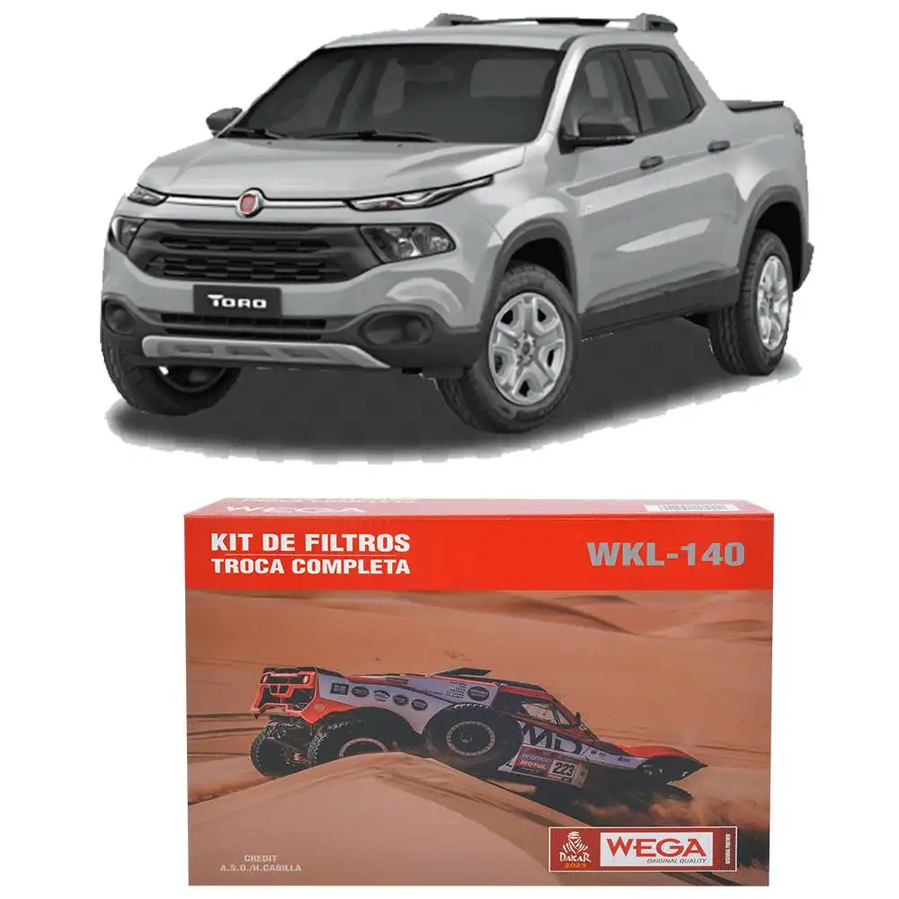 KIT FILTROS FIAT TORO 2.4 16V 2017 A 2020