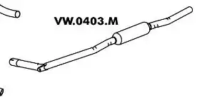 TUBO INTERM GOL,V,P,S. /91