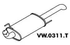 SILENC TRAS PASSAT ALEMAO 1.8 2.0 1995 A 1996