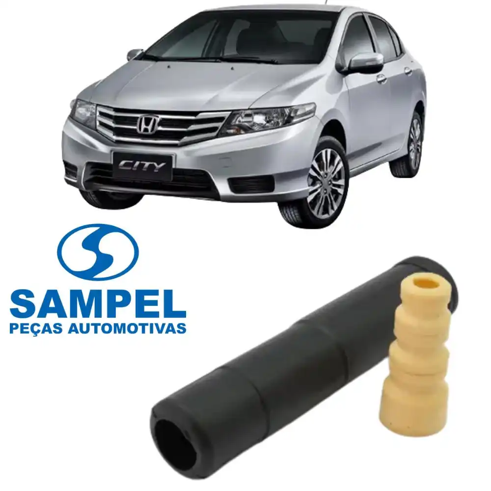 KIT AMORTECEDOR TRASEIRO HONDA CITY 2009 ACIMA