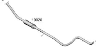 SILENC INTERM FIESTA HATCH 1.0 ZETEC ROCAM FLEX 2009/