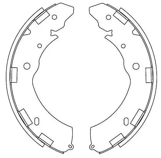SAPATAS FREIO S-10 2.4 2.8 12/ MITSUBISHI L-200 TRITON 3.2