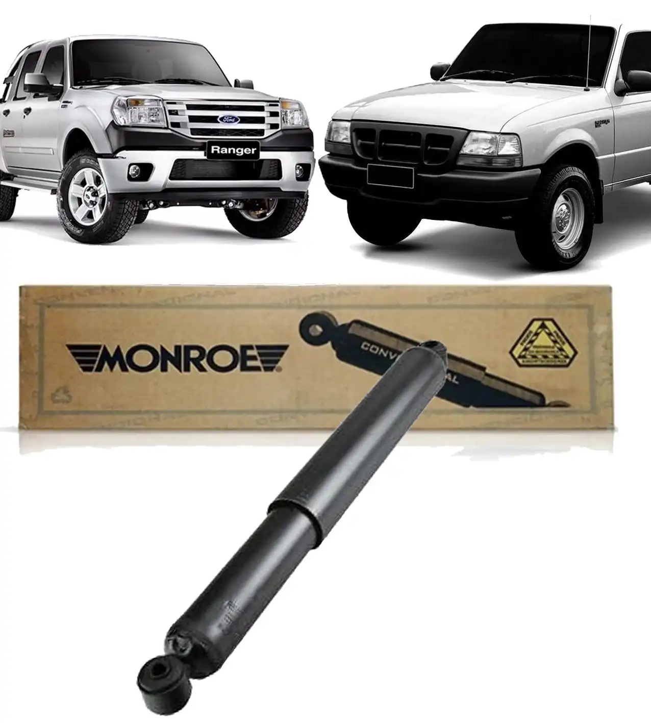 AMORTECEDOR TRASEIRO RANGER 2008 A 2012