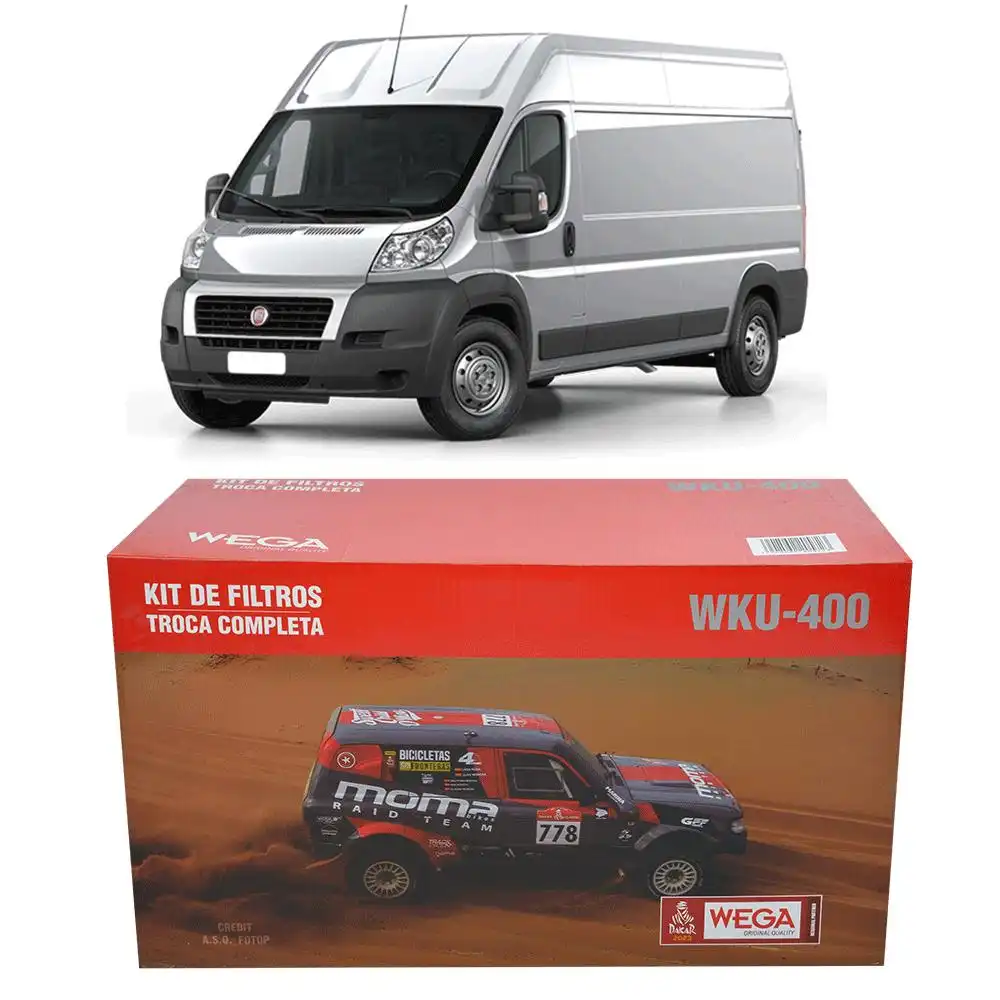 KIT FILTROS FIAT DUCATO 2.3 16V DIESEL 2018 ACIMA
