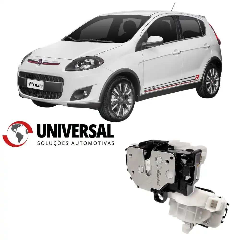 FECHADURA PORTA DIANT PALIO 4 PORTAS 2011 EM DIANTE ELET ESQ