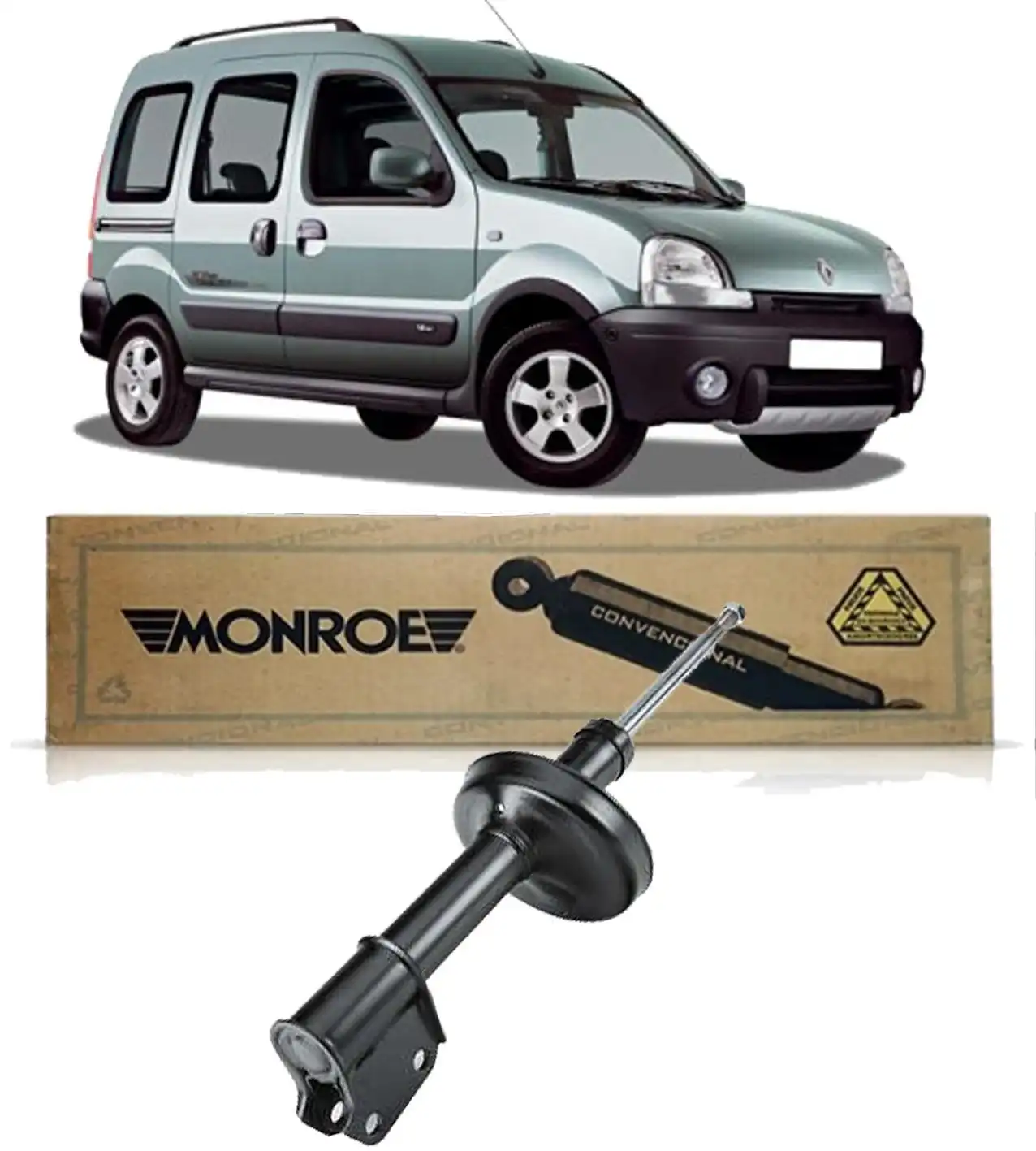AMORTECEDOR DIANTEIRO RENAULT KANGOO 1999 A 2012
