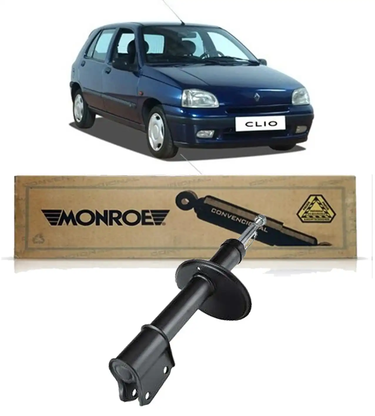 AMORTECEDOR DIANTEIRO RENAULT CLIO 1.0 1996 A 1999