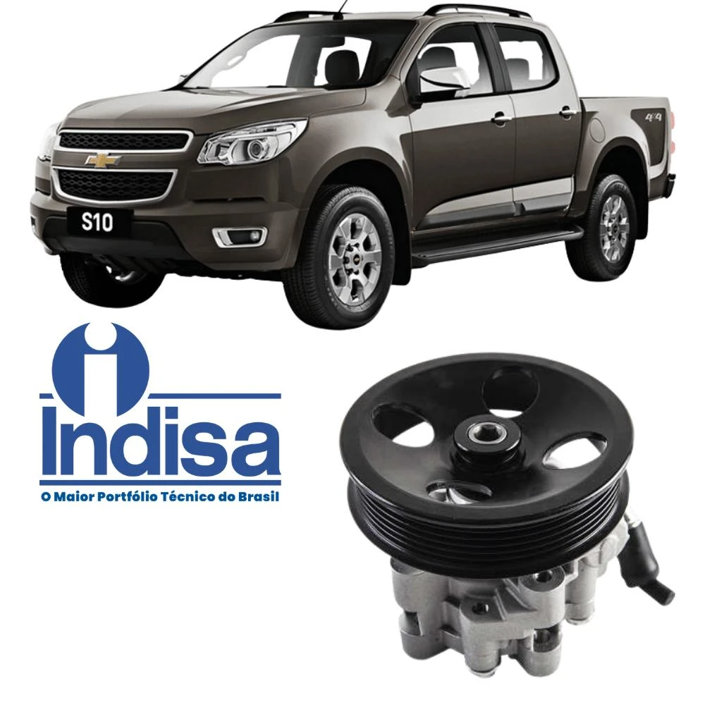 BOMBA DIRECAO HIDRAULICA S-10 2.8 4X4 4X2 DIESEL 2012/