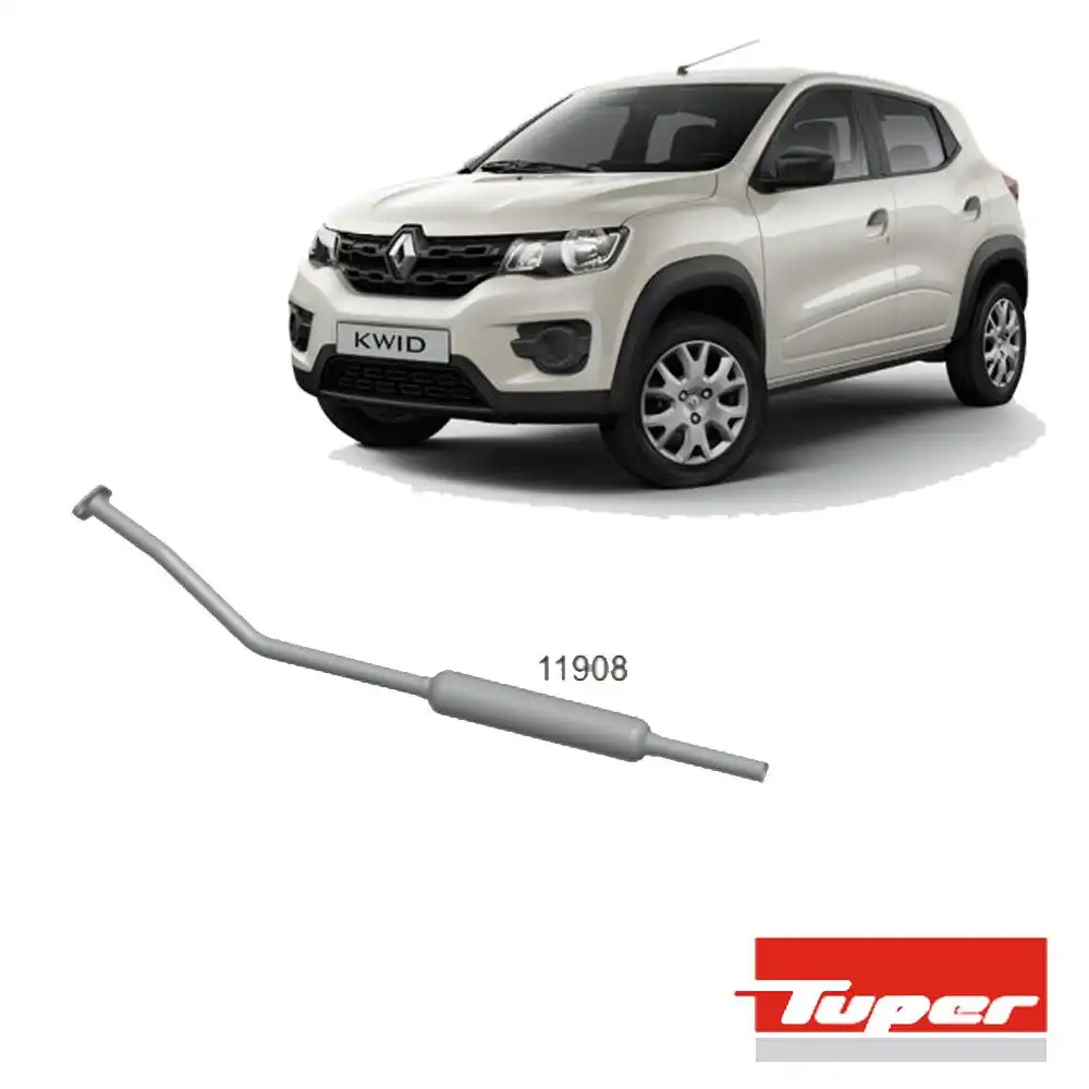 SILENCIOSO INTERMEDIARIO RENAULT KWID 1.0 12V 2017 EM DIANTE