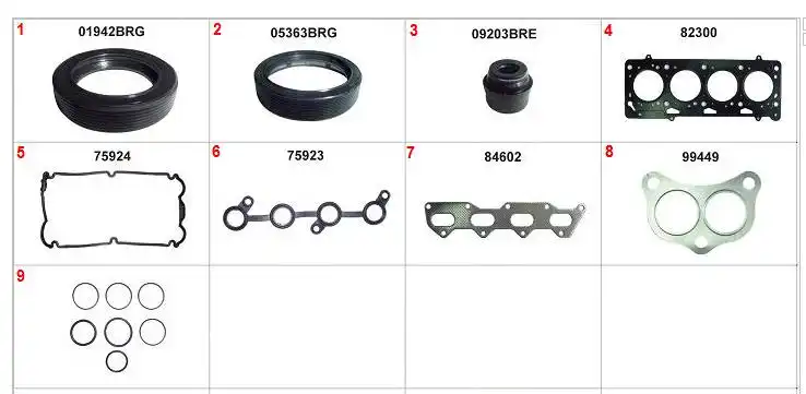 JUNTA MOTOR GOL 1.0 AT 16V SUPERIOR C/RETENTOR