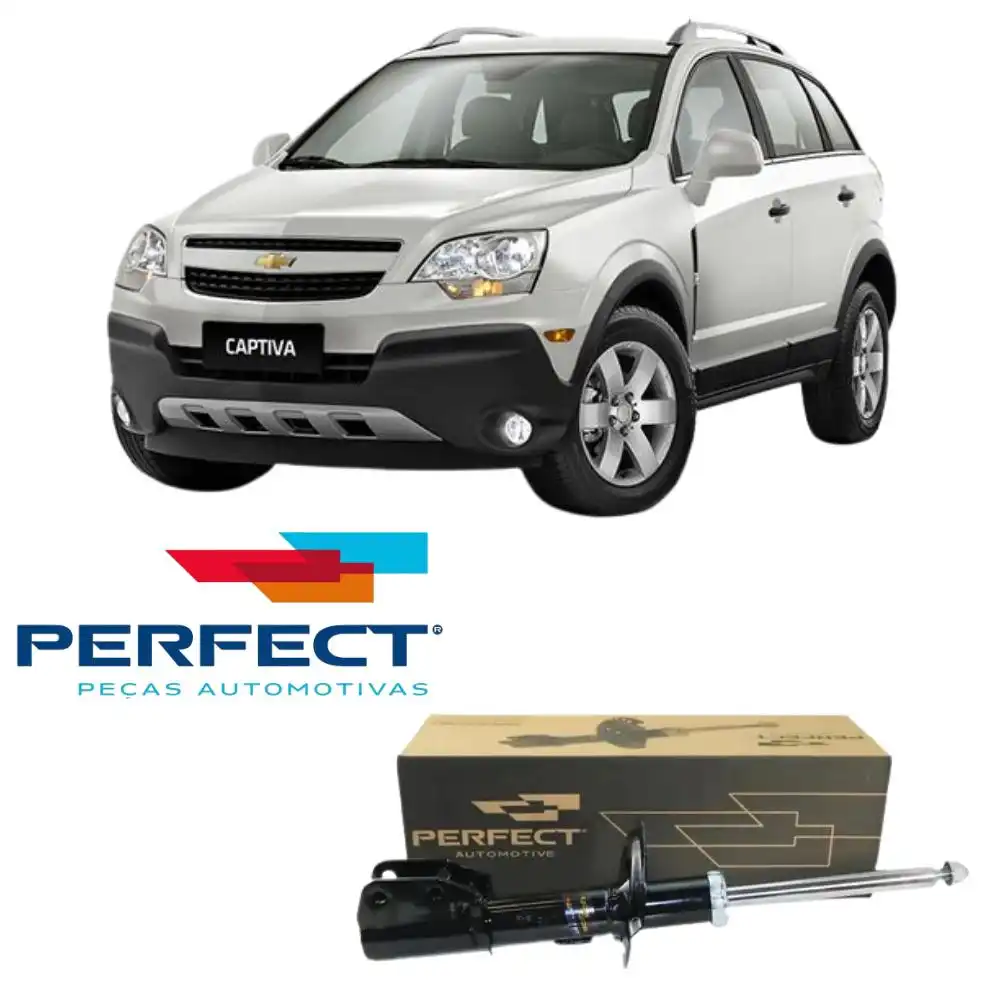 AMORTECEDOR DIANTEIRO CAPTIVA 2.4 3.6 2008 A 2017 ESQUERDO