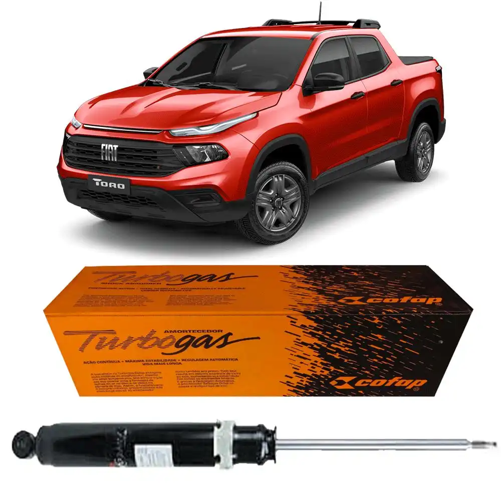 AMORTECEDOR TRASEIRO FIAT TORO 1.3 TURBO 2022 A 2024
