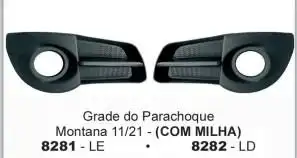 GRADE PARACHOQUE DIANT MONTANA 11/ ESQ C/ FAROLETE