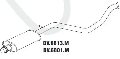 SILENC INTERM PEUGEOT 306