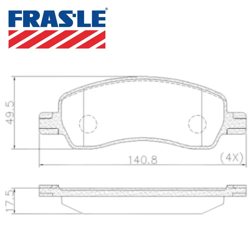 PASTILHA FREIO DIANTEIRA PULSE DRIVE 1.3 2022 ACIMA CERAMICA