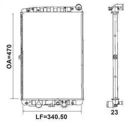 RADIADOR GOL G2 G3 G4 1.0 1.6 1.8 2.0 1995 A 2008
