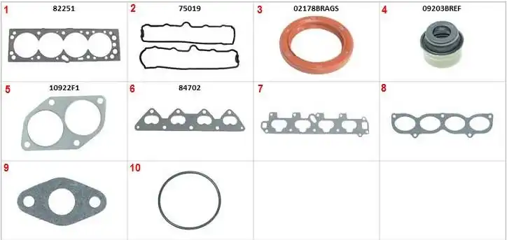 JUNTA MOTOR CORSA 1.6 16V SUPERIOR C/RETENTOR