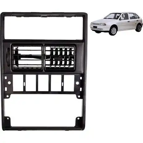 MOLDURA PAINEL INT GOL PLUS (CENTRAL) RADIO C/ GRADE