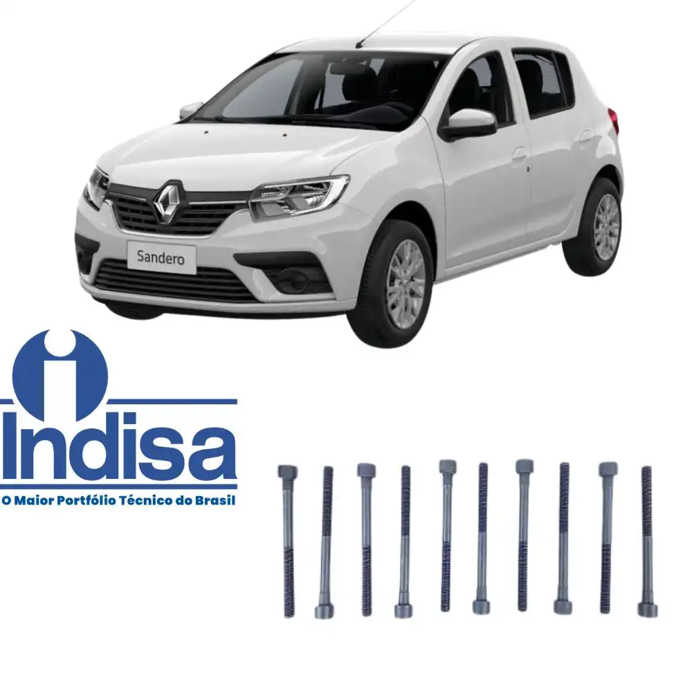 PARAFUSO CABECOTE RENAULT SANDERO 1.6 16V 2016 EM DIANTE