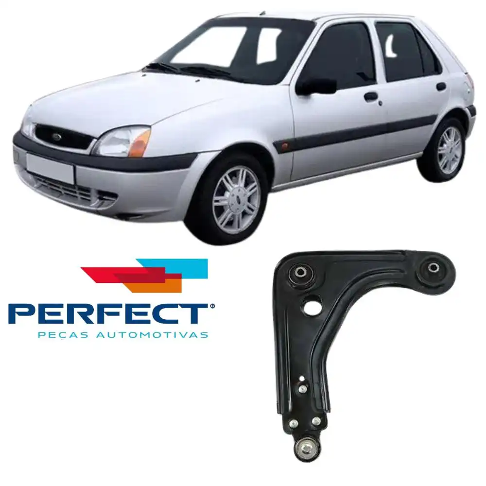 BANDEJA DIANTEIRA FIESTA 1994 A 1995 DIR COM PIVO MECANICA