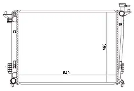 RADIADOR HYUNDAI IX35 SPORTAGE 2.0 2011/