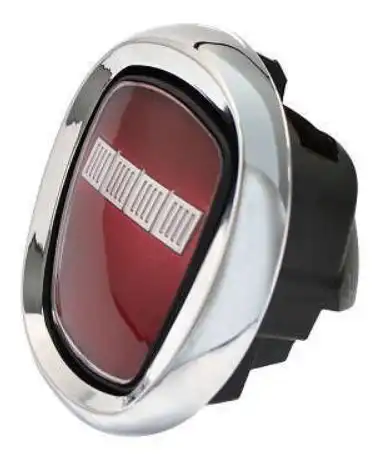 MACANETA TAMPA TRAS FIAT STRADA 09/ EMBLEMA VERMELHO