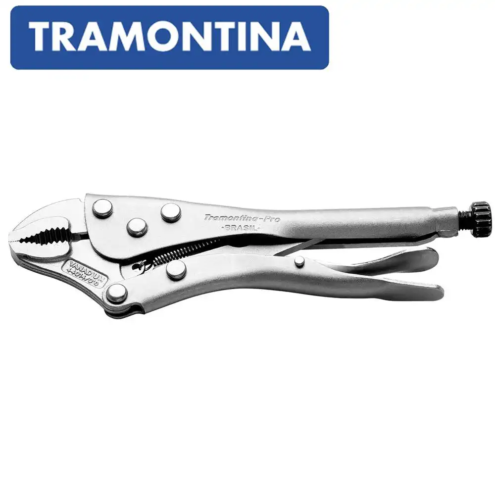 ALICATE PRESSAO MORDENTE CURVO 10 POL