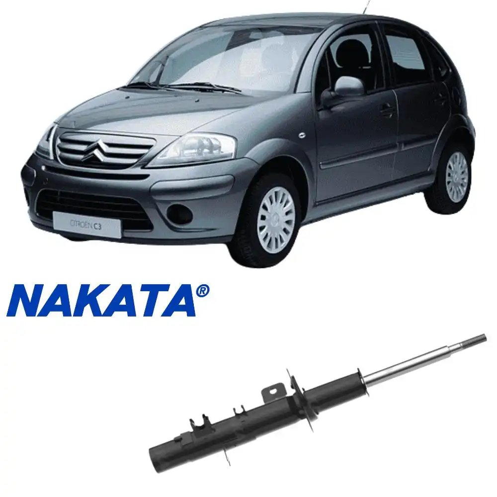 AMORTECEDOR DIANTEIRO CITROEN C3 2002 A 2012 ESQUERDO