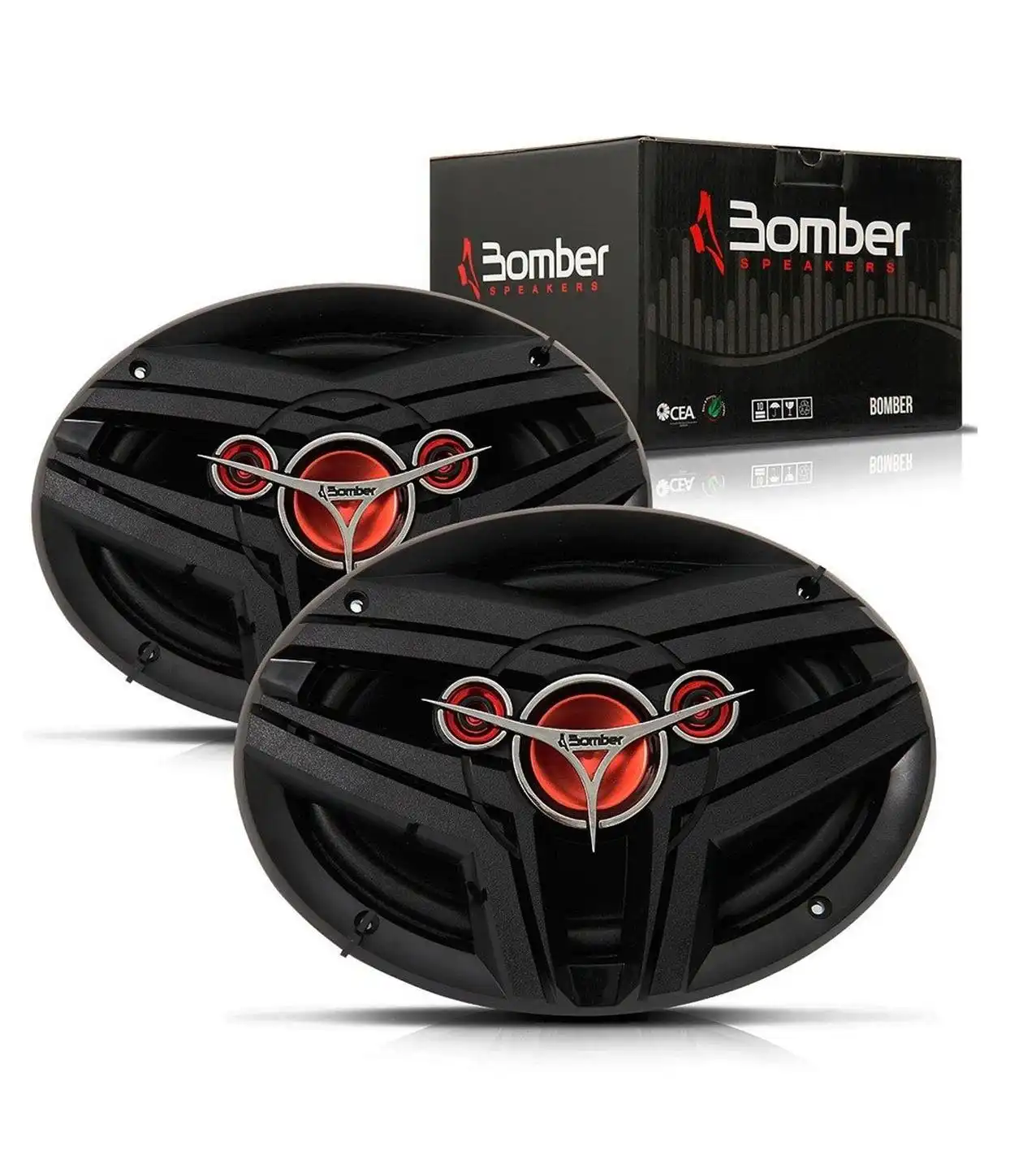 ALTOFALANTE QUADRIAXIAL BBMAX 6X9 70W 140RMS C/ MOLDURA