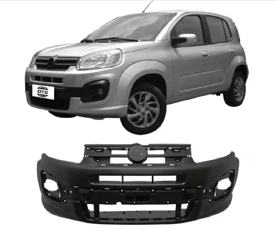 PARACHOQUE DIANTEIRO FIAT UNO 2016 A 2020 PRETO LISO