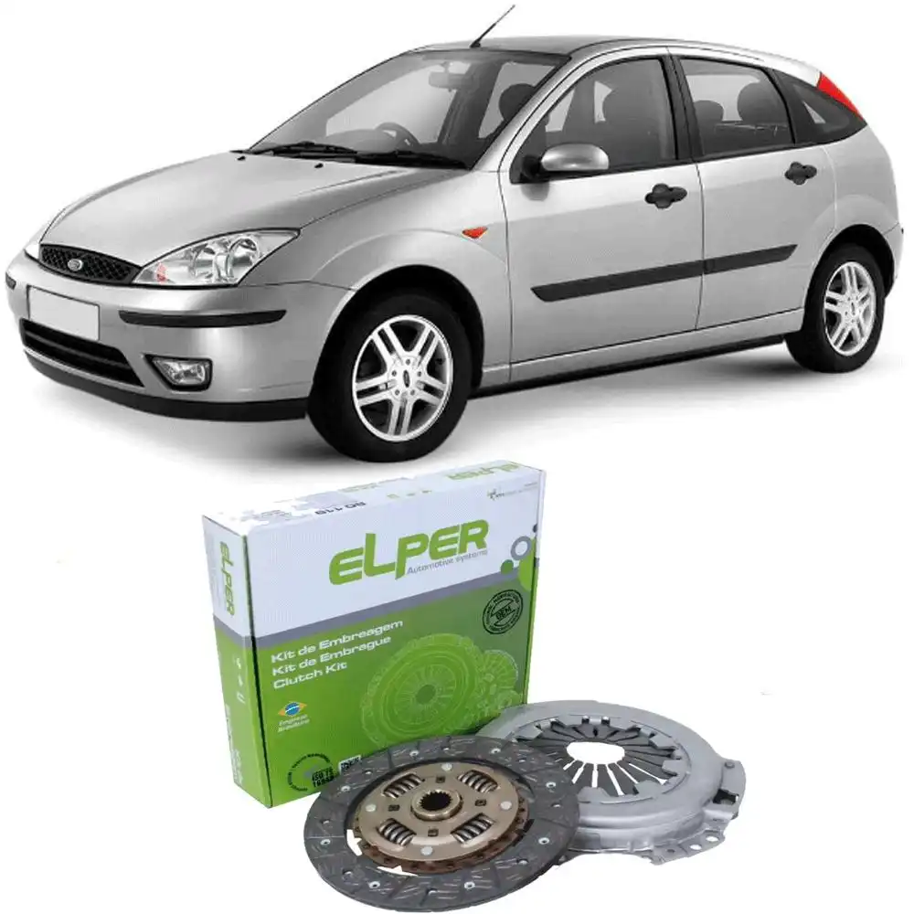 KIT EMBREAGEM FOCUS 2.0 16V 2001 A 2005 SEM ATUADOR