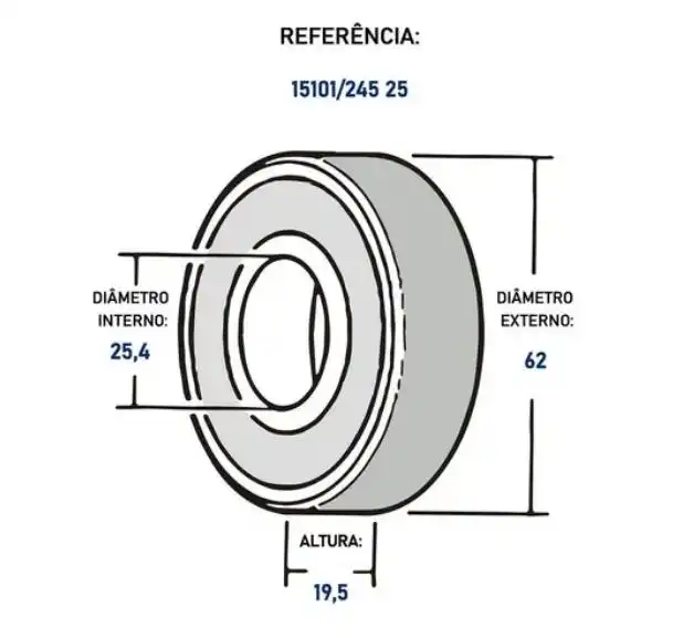ROLAM RODA DIANT F-250 99/ (EXTERNO)
