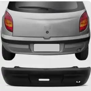 PARACHOQUE TRASEIRO CELTA 2001 A 2006 PRETO TEXTURIZADO