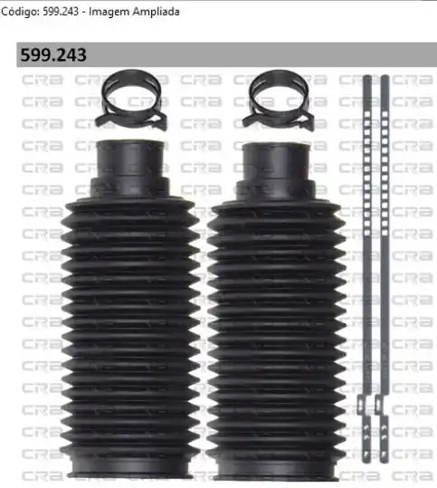 SANFONA SETOR TOYOTA HILUX 3.0 95/04