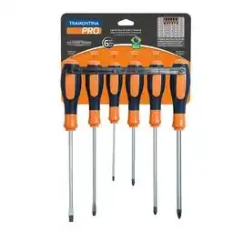 JOGO CHAVE DE FENDA ULTRAGRIP PLUS 6 PECAS