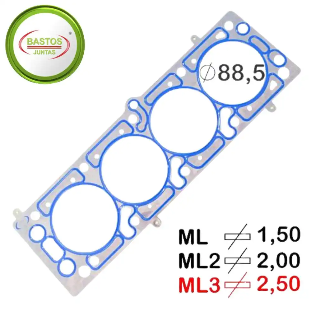 JUNTA CABECOTE S-10 2.4 2000 A 2019 METAL