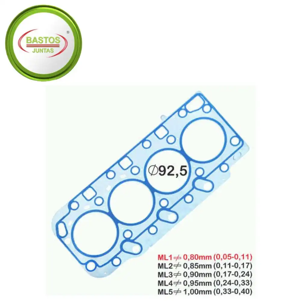 JUNTA CABECOTE SORENTO 2.5 16V DIESEL 2003 A 2009 CHAPA