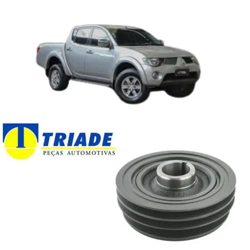 POLIA VIRABREQUIM L200 TRITON 2007 A 2016