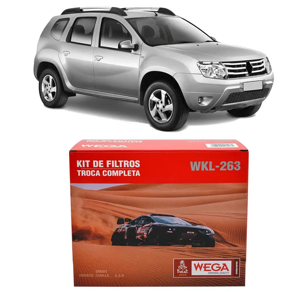 KIT FILTROS RENAULT DUSTER 1.6 16V 2011 A 2017