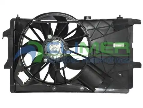 ELETRO VENTILADOR MERIVA 1.4 1.8 2006 A 2012 C/AR COMPLETO