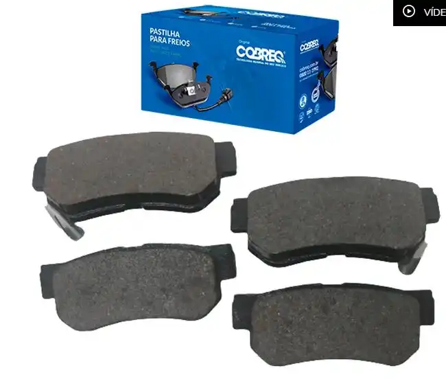 PASTILHA FREIO TRASEIRA AZERA 3.3 V6 2006 A 2011 CERAMICA