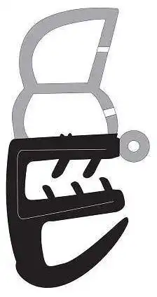 BORRACHA PORTA GOL PLUS 95/ GIII GIV 2PTS CINZA CLARO C/ ABA