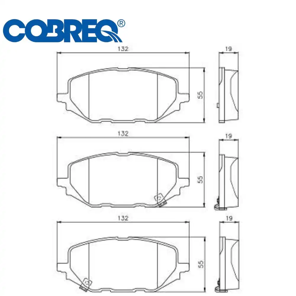 PASTILHA FREIO DIANTEIRA TRACKER 1.0 12V 2020/