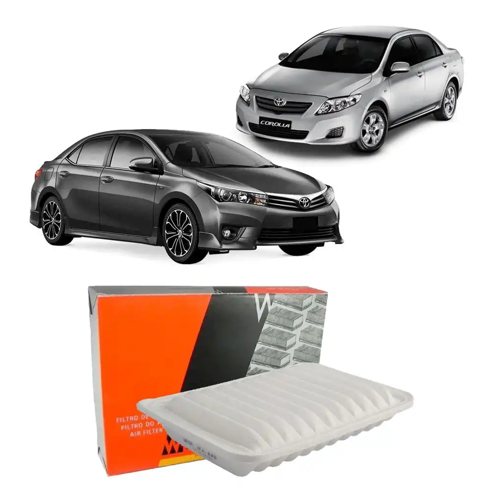 FILTRO AR MOTOR TOYOTA COROLLA 1.6 16V 2008/