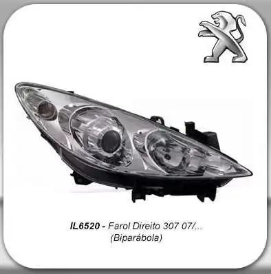 FAROL PEUGEOT 307 07/ DIR