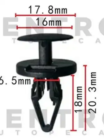 GRAMPO DEFLETOR RADIADOR CRUZE 12/14 INF