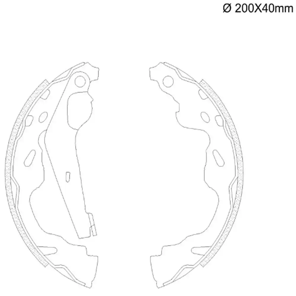 SAPATAS FREIO GOL 13/17 FOX 15/ SPACEFOX 15/17 UP! 14/18