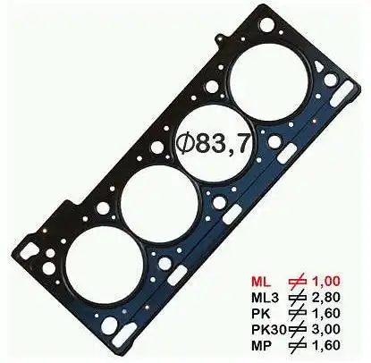 JUNTA CABECOTE RENAULT DUSTER SCENIC MEGANE 2.0 16V