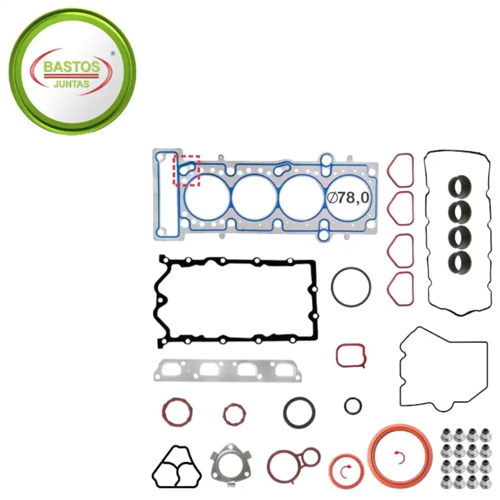 JUNTA MOTOR PALIO 1.6 16V 2010 A 2019 CHAPA COM RETENTOR
