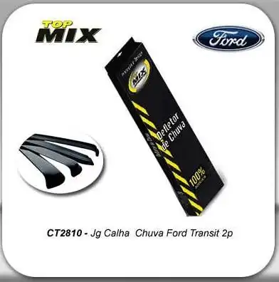 CALHA CHUVA FORD TRANSIT 2 PTS